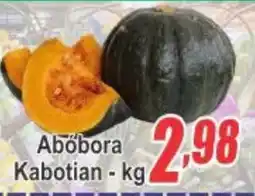 Serrano Supermercado Abóbora Kabotian oferta
