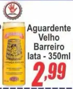 Serrano Supermercado Aguardente Velho Barreiro oferta