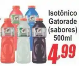 Serrano Supermercado Isotônico Gatorade (sabores) oferta