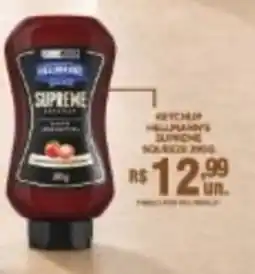 Supermercados Alvorada Ketchup hellmann's supreme oferta