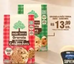 Supermercados Alvorada Granola mãe terra oferta