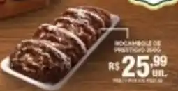 Supermercados Alvorada Rocambole de prestígio 250g oferta