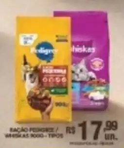 Supermercados Alvorada Ração pedigree / whiskas 900g - tipos oferta