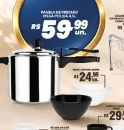 Supermercados Alvorada Panela de pressão mega polida oferta