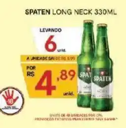 Supermercados Savegnago spaten long neck oferta