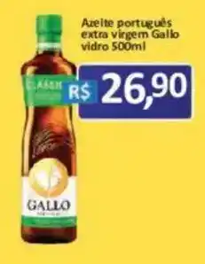 Supermercados Savegnago Azeite português extra virgem gallo vidro oferta