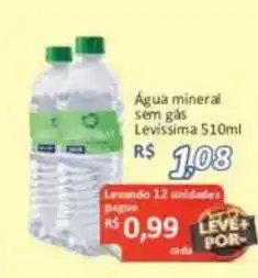 Supermercados Savegnago Água mineral sem gás Levíssima oferta