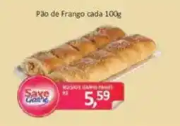 Supermercados Savegnago Pão de Frango oferta