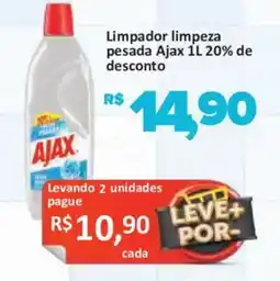 Supermercados Savegnago Limpador limpeza pesada ajax oferta
