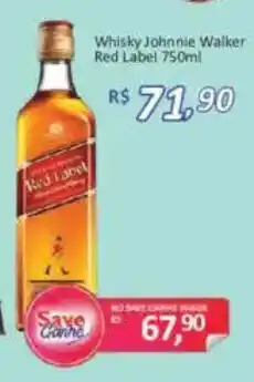 Supermercados Savegnago Whisky Johnnie Walker Red Label oferta