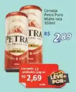 Supermercados Savegnago Cerveja petra puro malte lata oferta