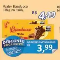 Supermercados Savegnago Wafer Bauducco oferta
