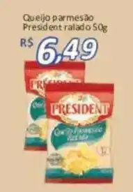 Supermercados Savegnago Queijo parmesão president ralado oferta