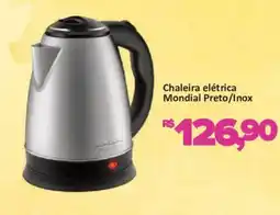 Supermercados Savegnago Chaleira elétrica Mondial Preto/Inox oferta