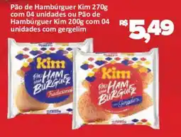 Supermercados Savegnago Pão de Hambúrguer Kim oferta