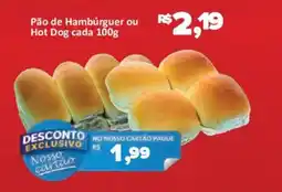 Supermercados Savegnago Pão de Hambúrguer ou Hot Dog oferta