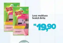 Supermercados Savegnago Luva multiuso scotch brite oferta