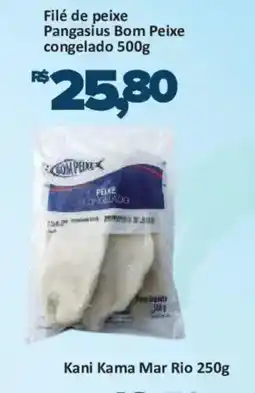 Supermercados Savegnago Filé de peixe pangasius bom peixe oferta