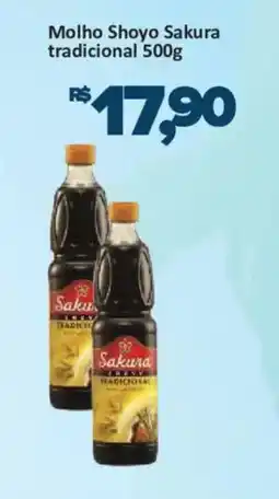 Supermercados Savegnago molho shoyo sakura tradicional oferta
