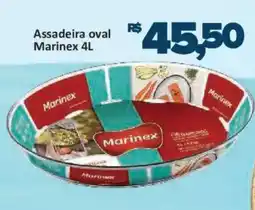 Supermercados Savegnago Assadeira oval Marinex 4L oferta