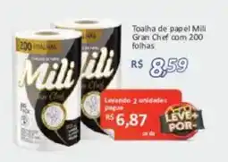 Supermercados Savegnago Toalha de papel Mili Gran Chef oferta