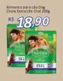 Supermercados Savegnago Alimento para cão Dog Chow Extra Life Oral oferta