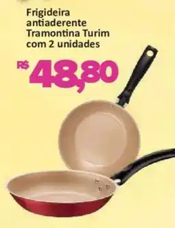 Supermercados Savegnago Frigideira antiaderente Tramontina Turim oferta