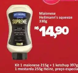 Supermercados Savegnago Maionese hellmann's squeeze oferta