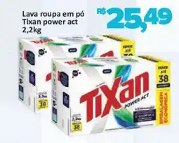 Supermercados Savegnago Lava roupa em pó Tixan power act oferta