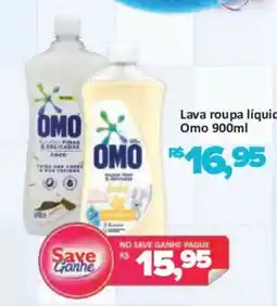 Supermercados Savegnago Lava roupa líquido Omo oferta