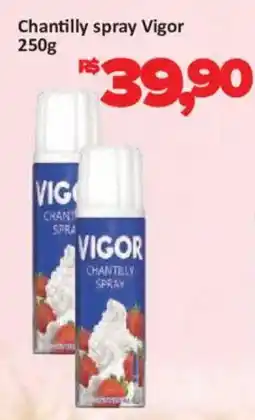 Supermercados Savegnago Chantilly spray vigor oferta