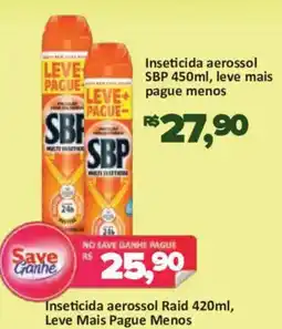 Supermercados Savegnago Inseticida aerossol raid oferta