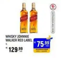 Supermercado Guará Whisky johnnie walker red label oferta