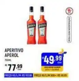 Supermercado Guará Aperitivo aperol oferta
