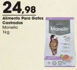 Zaffari Alimento Para Gatos Castrados Monello oferta