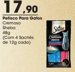 Zaffari Petisco para gatos cremoso sheba oferta