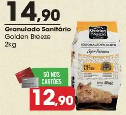 Zaffari Granulado Sanitário Golden Breeze oferta