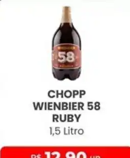 Higa Atacado Chopp wienbier 58 ruby oferta
