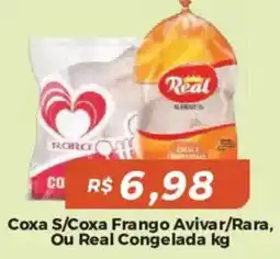 Mart Minas Coxa s/coxa frango avivar/rara, ou real congelada oferta