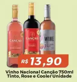 Mart Minas Vinho Nacional Canção Tinto, Rose e Cooler oferta