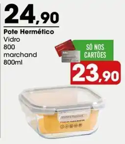 Zaffari Pote hermético vidro oferta
