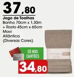 Zaffari Jogo de Toalhas oferta