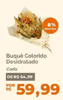 Oba Hortifruti Buquê Colorido Desidratado oferta