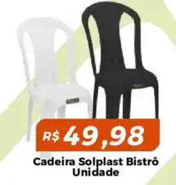 Mart Minas Cadeira Solplast Bistrô oferta