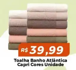 Mart Minas Toalha Banho Atlântica Capri Cores Unidade oferta