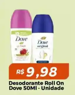 Mart Minas Desodorante roll on dove oferta