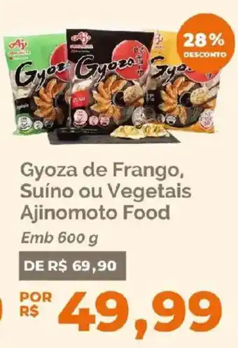 Oba Hortifruti Gyoza de Frango, Suíno ou Vegetais oferta