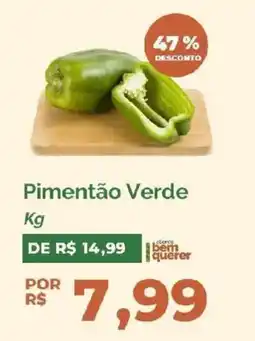 Oba Hortifruti Pimentão Verde oferta