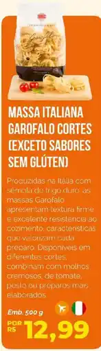 Oba Hortifruti Massa italiana garofalo cortes oferta