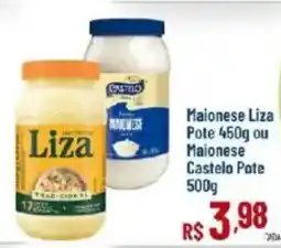 Max Atacadista Maionese liza ou maionese castelo oferta